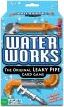 The Waterworks card game by Winning Moves, featuring colorful graphics of pipes and a playful leaky design. The packaging highlights the fun and engaging nature of the game.