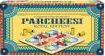 The Parcheesi Royal Edition board game by Winning Moves features a colorful box design. The cover showcases the classic game board layout with vibrant illustrations and intricate detailing, inviting players to enjoy strategic gameplay with friends and family.