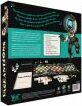 Vagrantsong by WYRD MINIATURES is a captivating board game featuring intriguing artwork and an engaging gameplay layout. The back of the box showcases various components including cards, a game board, and instructions, inviting players into a unique adventure.
