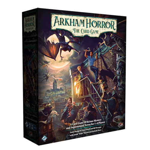 Arkham Horror Card Game front of the box