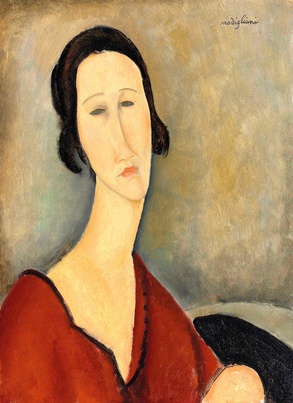 Painting of a woman, used as the puzzle image