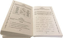 An open book featuring various puzzles including word linkage, a coded quote section, and a word power quiz. The pages are filled with different formats designed to challenge the mind and enhance problem-solving skills.