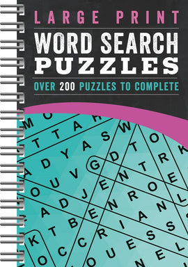 Large Print Word Search Puzzles