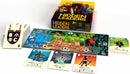 The Hidden Leaders game from BFF GAMES features a colorful box and components including a game board and various character cards. The game is designed for strategic play, with elements showcasing different factions and abilities in a vibrant fantasy setting.