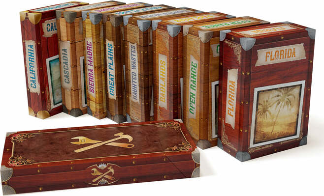Ticket to Ride Legacy - West Board Game | EurekaPuzzles
