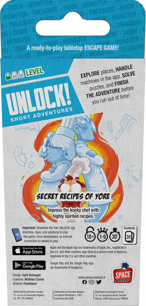 Unlock Short 1 - Secret Recipes of Yore