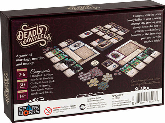 Deadly Dowagers (Horizontal art box)