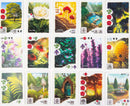 Flourish - Signature Edition by Tabletop Tycoon is a vibrant card game featuring 16 beautifully illustrated cards. Each card showcases enchanting flora and picturesque landscapes, embodying a serene garden theme. Perfect for family game nights or casual gatherings, this game encourages strategic thinking and creativity as players engage with nature-inspired artwork.