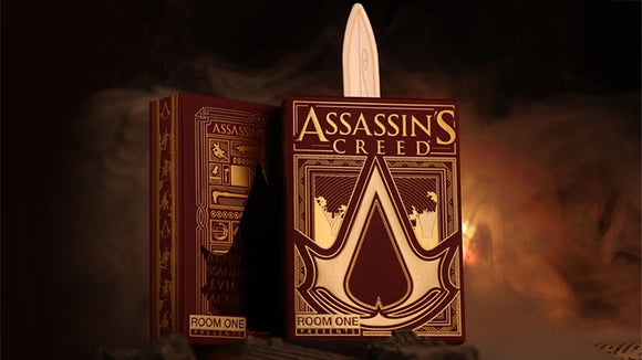 Assassin's Creed tuck box with extendable paper blade