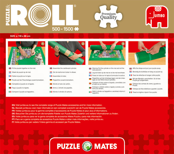 Puzzle Mates Puzzle & Roll up to jigsaw puzzle (1500 Pcs)