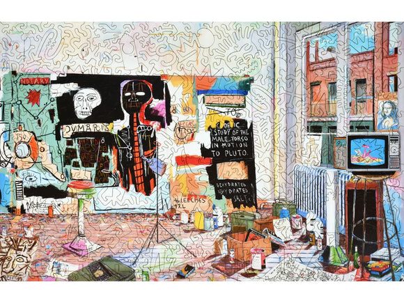 basquiat's studio