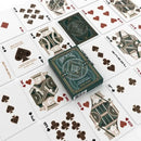 Playing card examples for the Bicycle Byzantine deck