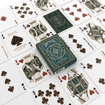 Playing card examples for the Bicycle Byzantine deck