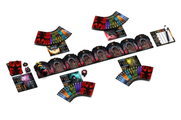 image of 4 players card hands for torchlit