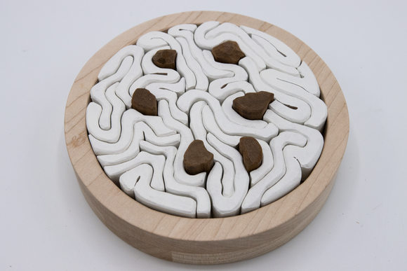 Pasta Puzzle - 7" Hand Carved