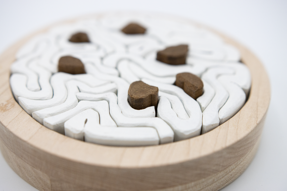 Pasta Puzzle - 7" Hand Carved