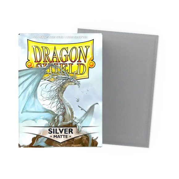 Dragon Shields: Matte Silver
