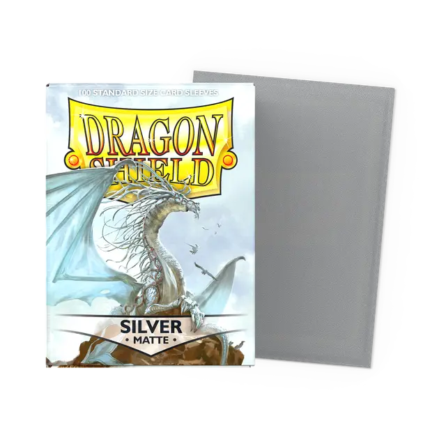 Dragon Shields: Matte Silver