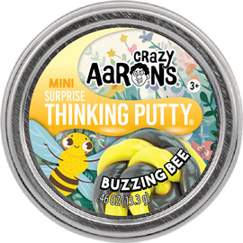 Mini Buzzing Bee - 2" Thinkig Putty Tin