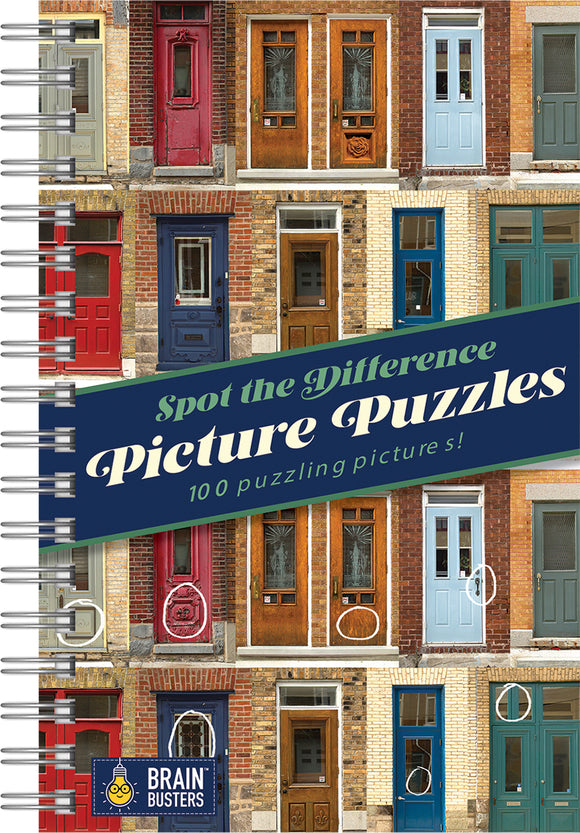 Spot the Difference Picture Puzzles: 100 Puzzling Pictures!