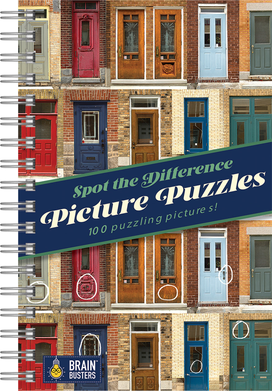 Spot the Difference Picture Puzzles: 100 Puzzling Pictures!