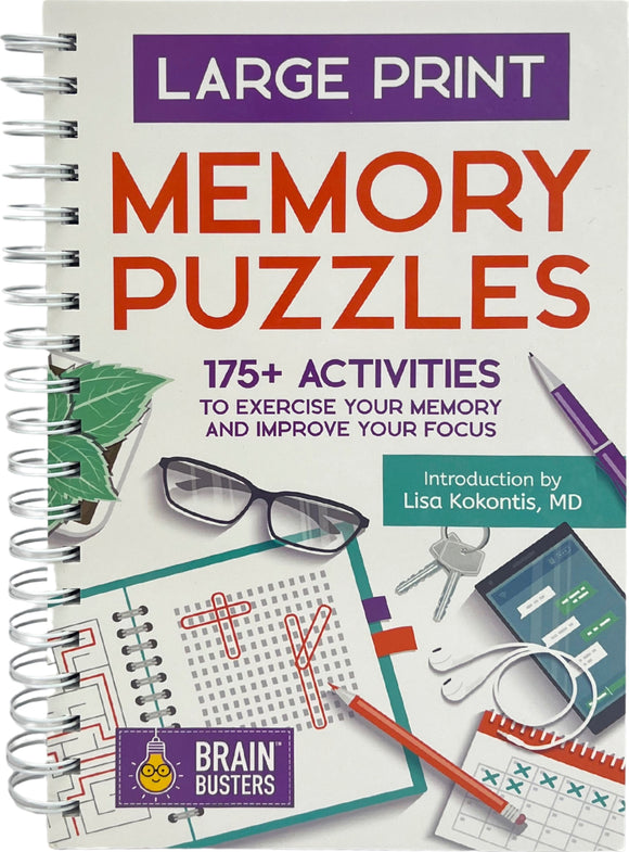 Large Print Memory Puzzles