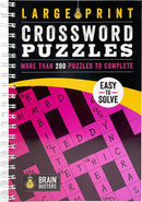 Large Print Crossword Puzzles Pink: More Than 200 Puzzles to Complete