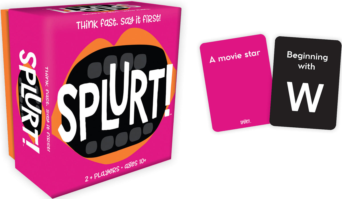 Splurt Port-a-Party Game by Gamewright | EurekaPuzzles