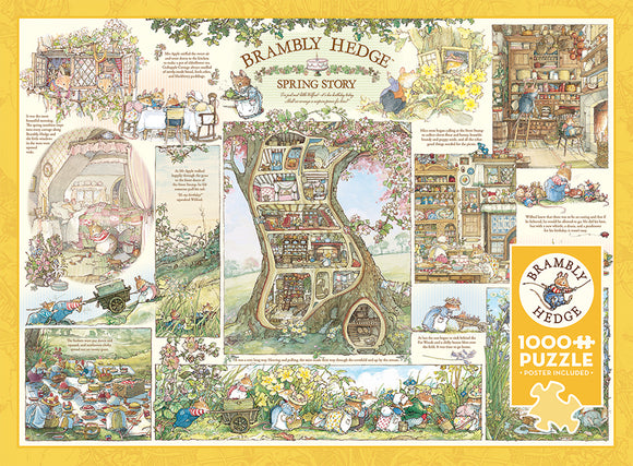 Brambly Hedge Spring Story puzzle (1000 pc)