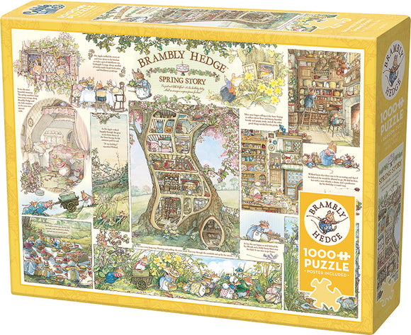 Brambly Hedge Spring Story puzzle (1000 pc)