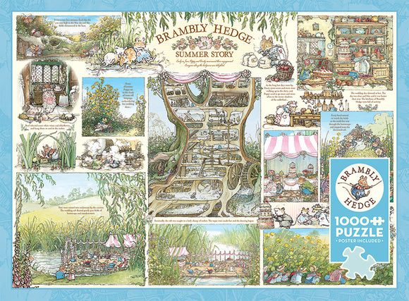 Brambly Hedge Summer Story puzzle (1000 pc)