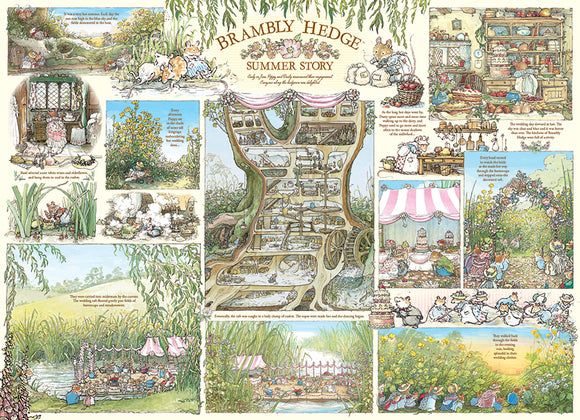 Brambly Hedge Summer Story puzzle (1000 pc)