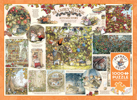 Brambly Hedge Autumn Story puzzle (1000 pc)