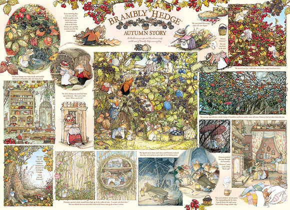Brambly Hedge Autumn Story puzzle (1000 pc)