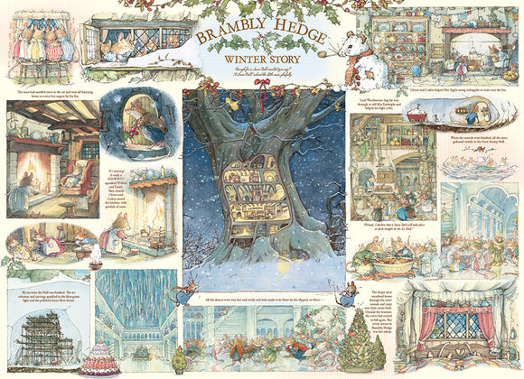 Brambly Hedge Winter Story puzzle (1000 pc)
