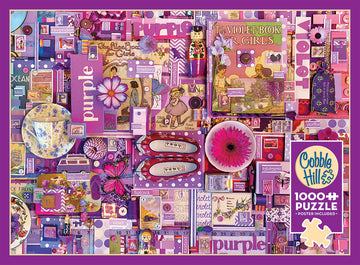Purple puzzle (1000 pc)