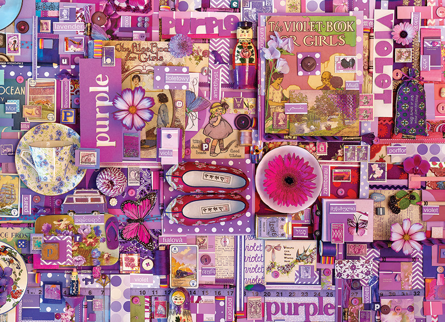 Purple puzzle (1000 pc)