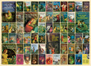 A collection of Nancy Drew mystery novel covers featuring various adventures including 'The Secret of the Old Clock' and 'The Mystery of the Fire Dragon.' Each cover displays vibrant illustrations and engaging titles that capture the essence of mystery and intrigue.
