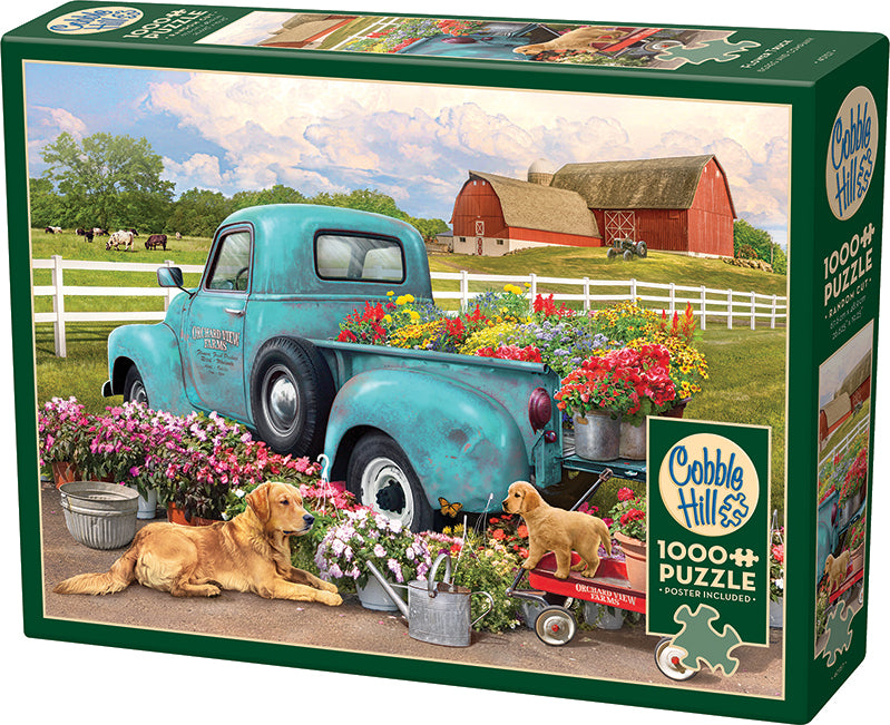 Flower Truck puzzle (1000 pc)