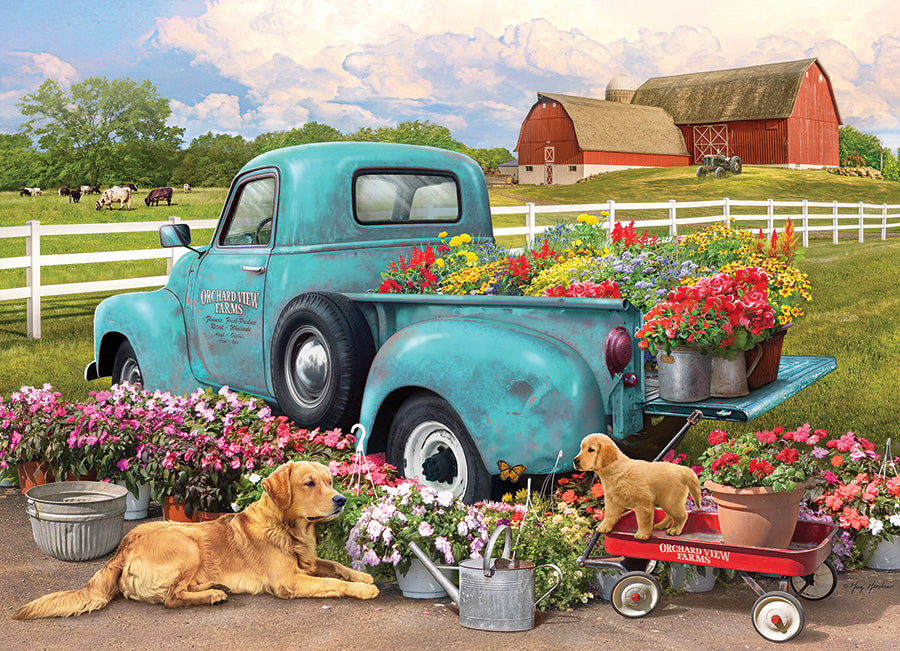 Flower Truck puzzle (1000 pc)