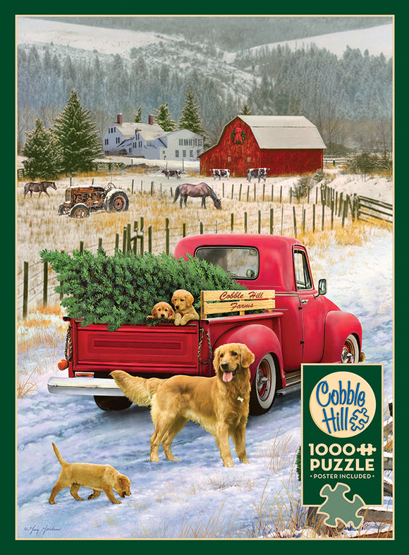 Christmas on the Farm puzzle (1000 pc)