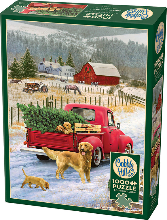 Christmas on the Farm puzzle (1000 pc)