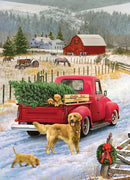 Christmas on the Farm puzzle (1000 pc)