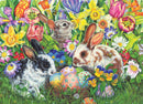 Easter Bunnies - family puzzle (350 pc)