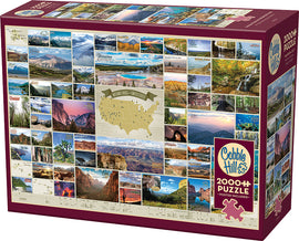 National Parks of the United States puzzle (2000 pc)