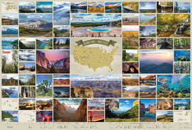 National Parks of the United States puzzle (2000 pc)