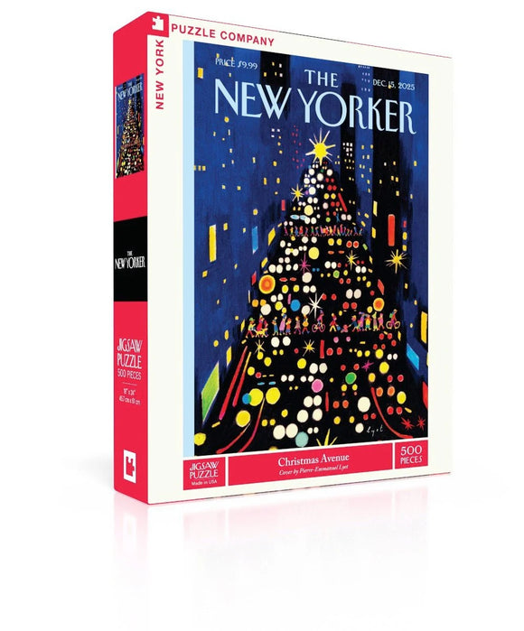 Christmas Avenue 500 piece New Yorker puzzle