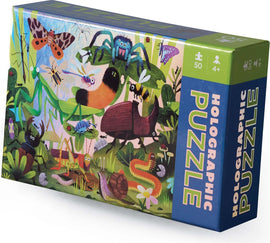 50 Pc Holographic - Backyard Bugs