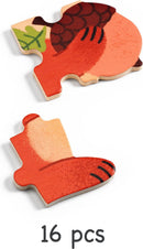 Puzzlo Nut Wooden Puzzle