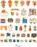 InZeHouse Wooden Magnets